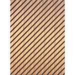 Panou decorativ MDF negru furniruit EDO CHEVRON R/L - imagine 2