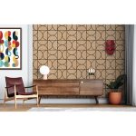 Panou decorativ MDF negru furniruit EDO MILD CENTURY - imagine 3