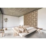 Panou decorativ MDF negru furniruit EDO SWIRL - imagine 3