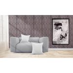 Panou decorativ MDF negru furniruit EDO ART MODERNE - imagine 5