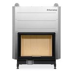 Focar deschidere verticală și geam drept Romotop HEAT H3LJ01 88x66 - imagine 2