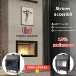 Șemineu DEFRO Impuls ME cu geam drept - imagine 4
