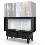 Șemineu DEFRO Intra LA BP G cu geam lateral