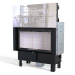 Șemineu DEFRO Intra LA G cu geam drept