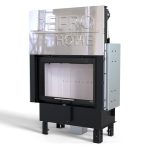 Șemineu DEFRO Intra ME G cu geam drept