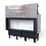 Șemineu DEFRO Intra XLA G cu geam drept