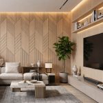 Panou decorativ MDF negru furniruit LAMEO RAVENO, stejar natur, 50 x 275 cm - imagine 2