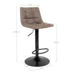 Middelfart Scaun de bar - imagine 5