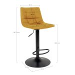 Middelfart Scaun de bar - imagine 5
